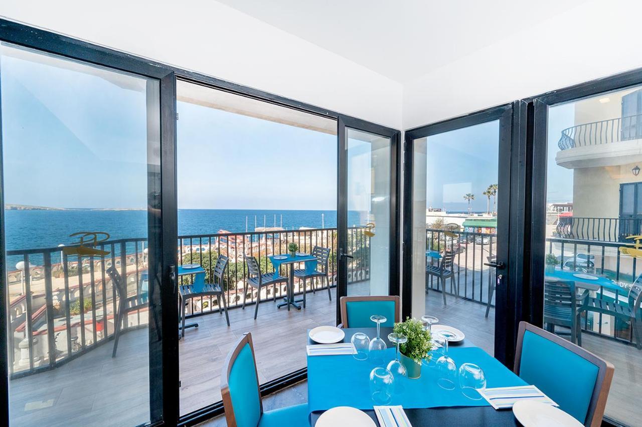 Islet Promenade Seafront Family Apartment With 2 Balconies By Getawaysmalta St. Paul's Bay Exterior photo